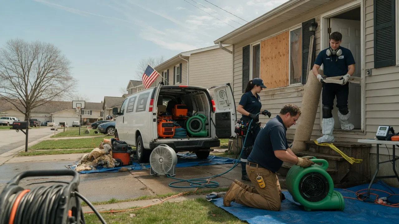 Water Damage Restoration in Fowler, KS near me